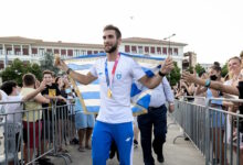 Η-μητέρα-του-Στέφανου-Ντούσκου-μετά-το-χρυσό-στο-Παγκόσμιο-πρωτάθλημα:-«Ξημέρωσε-μία-υπέροχη-μέρα,-είδαμε-τον-αγώνα-με-ταχυπαλμία»