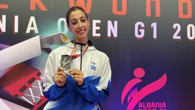 Ασημένια-η-Φανή-Τζέλη-στο-διεθνές-τουρνουά-στα-Τίρανα