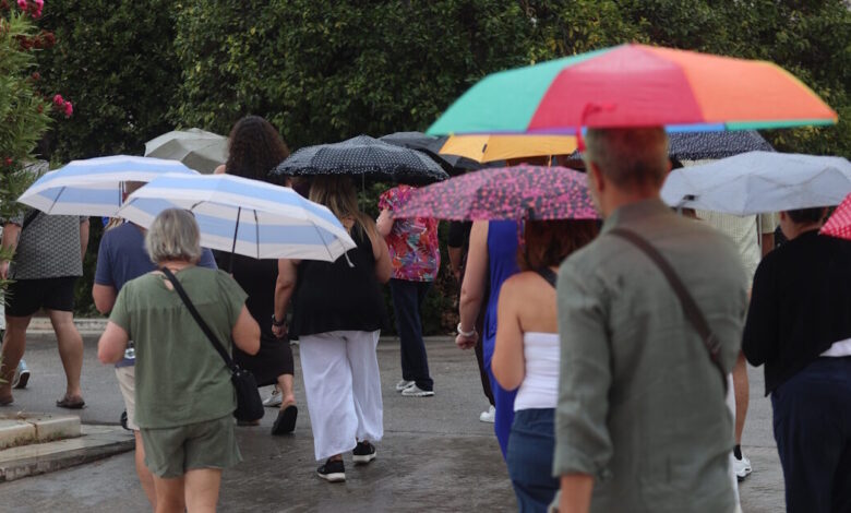Καιρός-σήμερα:-Στους-25-βαθμούς-η-θερμοκρασία-–-Βροχές-σε-Αττική,-Εύβοια,-Ήπειρο,-Μακεδονία-και-Ιόνιο