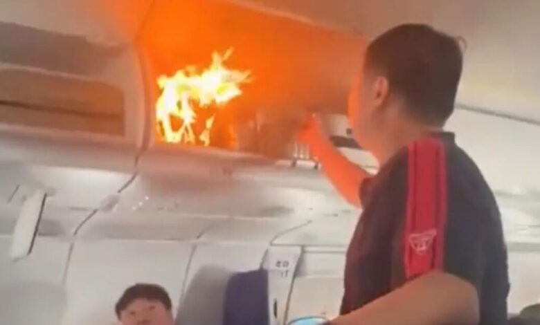 air-china:-Πανικός-από-φωτιά-σε-αεροπλάνο-εν-ώρα-πτήσης-μετά-από-ανάφλεξη-μπαταρίας-λιθίου-σε-βαλίτσα-επιβάτη