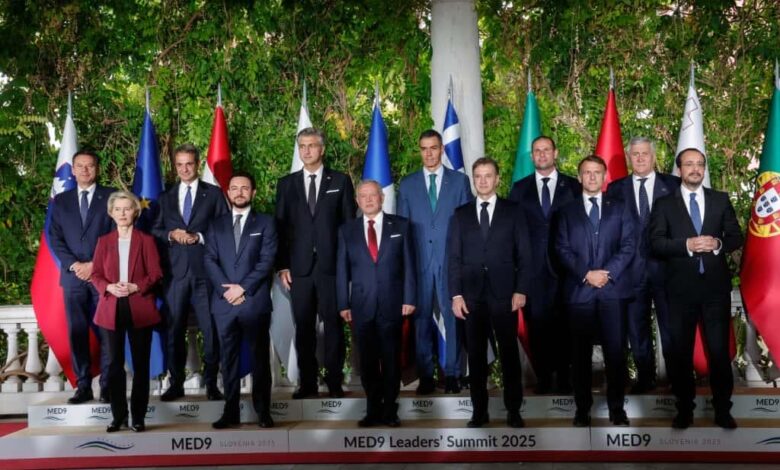 Ευρωπαϊκές-πιέσεις-ηγετών-του-med9-για-την-εκεχειρία-Γάζα-και-τον-πόλεμο-στην-Ουκρανία