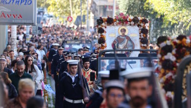 Η-Θεσσαλονίκη-τιμά-τον-πολιούχο-της-Άγιο-Δημήτριο-και-την-113η-επέτειο-της-απελευθέρωσής-της-–-Έπαρση-της-σημαίας-και-21-κανονιοβολισμοί