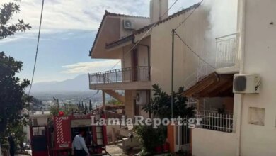 Λαμία:-Νεκρός-60χρονος-μετά-από-φωτιά-στο-σπίτι-του