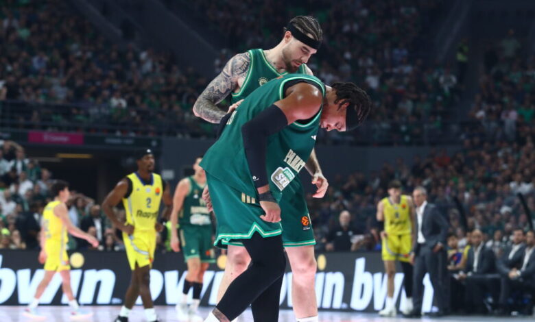 Ο-Ρισόν-Χολμς-τραυματίστηκε-ξανά-και-αποχώρησε-κουτσαίνοντας-από-το-Παναθηναϊκός-–-Μακάμπι-Τελ-Αβίβ