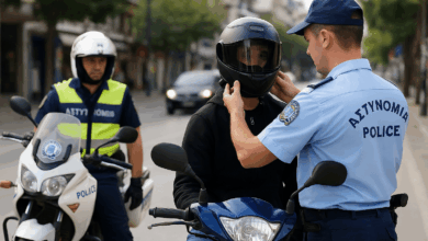 Θεσσαλία:-110-παραβάσεις-για-μη-χρήση-κράνους-σε-μία-εβδομάδα-–-14-στα-Τρίκαλα