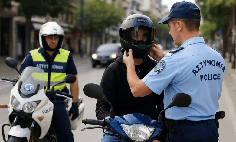 Θεσσαλία:-110-παραβάσεις-για-μη-χρήση-κράνους-σε-μία-εβδομάδα-–-14-στα-Τρίκαλα