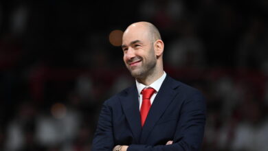 Ο-Βασίλης-Σπανούλης-μίλησε-γαλλικά-στην-επιστροφή-του-στο-ΣΕΦ-για-το-Ολυμπιακός-–-Μονακό