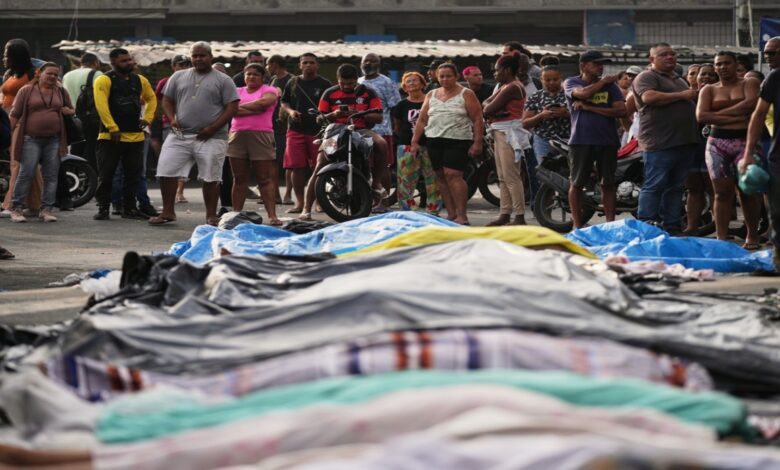 Στους-132-οι-νεκροί-από-την-αστυνομική-επιχείρηση-σε-φαβέλες-του-Ρίο-ντε-Τζανέιρο
