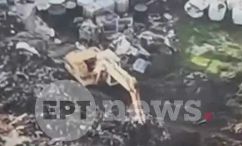 Πρέβεζα:-Βίντεο-από-τη-στιγμή-που-θάβουν-ζωικά-απόβλητα-στον-ποταμό-Λούρο-–-Ενταφιάστηκαν-παράνομα-πάνω-από-200-τόνοι-υπολειμμάτων
