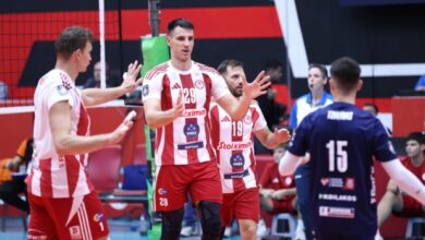 cev-champions-league:-Άνετη-πρόκριση-για-τον-Ολυμπιακό-–-3-0-σετ-τη-Νάπρεντακ-Όντζακ