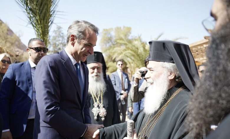 «Η-Ελλάδα-θα-συνεχίσει-να-είναι-αρωγός-της-Μονής-Σινά»-είπε-ο-Κυριάκος-Μητσοτάκης-στην-τελετή-ενθρόνισης-του-νέου-Αρχιεπισκόπου