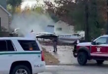 Νέα-Υόρκη:-Ένας-νεκρός-από-πτώση-μικρού-αεροπλάνου-σε-πάρκο-–-Βίντεο-από-το-σημείο-της-συντριβής