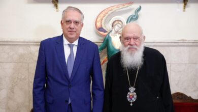 Συνάντηση-Θεοδωρικάκου-–-Ιερώνυμου-για-την-κοινωνική-συνοχή-και-την-ανάπτυξη