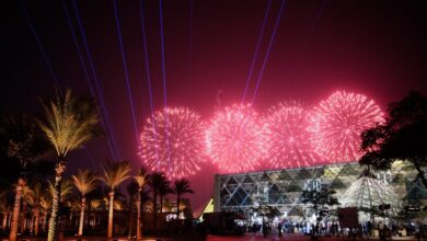 Μεγάλο-Αιγυπτιακό-Μουσείο:-Υπερθέαμα-πλαισιωμένο-με-πυροτεχνήματα-και-σόου-με-drones-για-τα-εγκαίνια