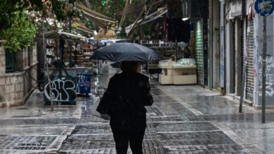 Καιρός-σήμερα:-Βροχές-και-καταιγίδες-με-τη-θερμοκρασία-έως-τους-25-βαθμούς-–-Αναλυτική-πρόγνωση