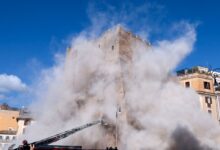 Ιταλία:-Μερική-κατάρρευση-μεσαιωνικού-πύργου-–-Ένας-εργάτης-τραυματίστηκε