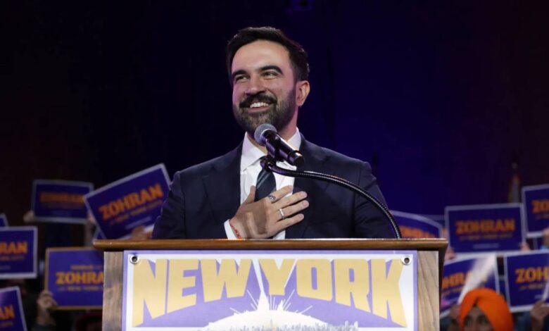 Ο-Δημοκρατικός-Ζοχράν-Μαμντάνι,-νικητής-στην-κούρσα-για-τη-δημαρχία-της-Νέας-Υόρκης