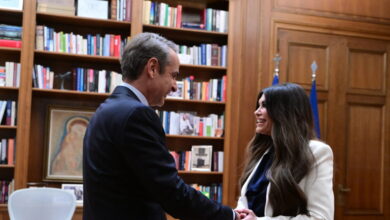 Η-Κίμπερλι-Γκίλφοϊλ-στον-Κυριάκο-Μητσοτάκη:-«Θα-οδηγήσουμε-τη-συνεργασία-μας-σε-νέα-ύψη»