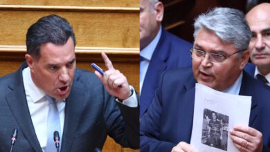 Κόντρα-Γεωργιάδη-και-Νατσιού-στη-Βουλή:-«Φέρνετε-ψεύτικες-φωτογραφίες,-η-ΝΙΚΗ-ό,τι-πιο-λαϊκίστικο-και-αριστερίστικο»