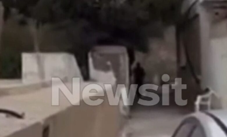 Μακελειό-στα-Βορίζια:-Βίντεο-ντοκουμέντο-τη-στιγμή-που-ο-γαμπρός-του-Φανούρη-Καργάκη-πυροβολεί-με-καλάσνικοφ