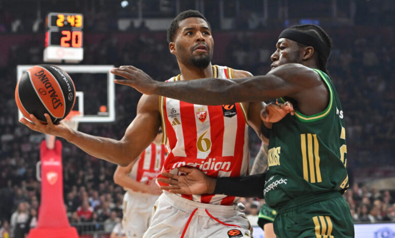 Ερυθρός-Αστέρας-–-Παναθηναϊκός-86-68:-Συντριβή-στο-Βελιγράδι-για-την-ομάδα-του-Αταμάν