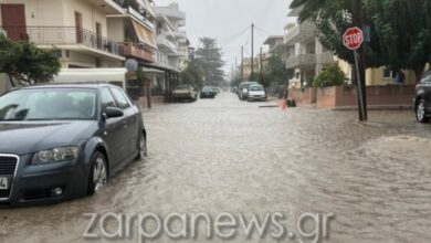Κακοκαιρία-στην-Κρήτη:-«Ποτάμια»-οι-δρόμοι-σε-Ηράκλειο-και-Χανιά-από-την-έντονη-βροχόπτωση