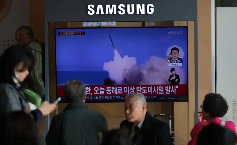 Η-Βόρεια-Κορέα-εκτόξευσε-βαλλιστικό-πύραυλο-λίγες-ημέρες-μετά-την-επίσκεψη-Χέγκεθ-στη-Σεούλ