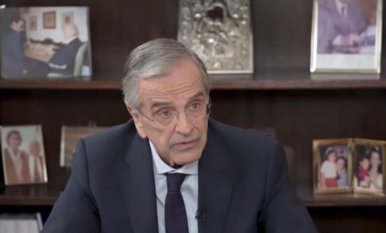 Ο-Αντώνης-Σαμαράς-άφησε-ανοιχτό-το-ενδεχόμενο-για-τη-δημιουργία-νέου-κόμματος-–-Σκληρή-επίθεση-στον-Κυριάκο-Μητσοτάκη