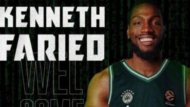 Ο-Παναθηναϊκός-ανακοίνωσε-τον-Κένεθ-Φαρίντ-με-συμβόλαιο-δύο-μηνών