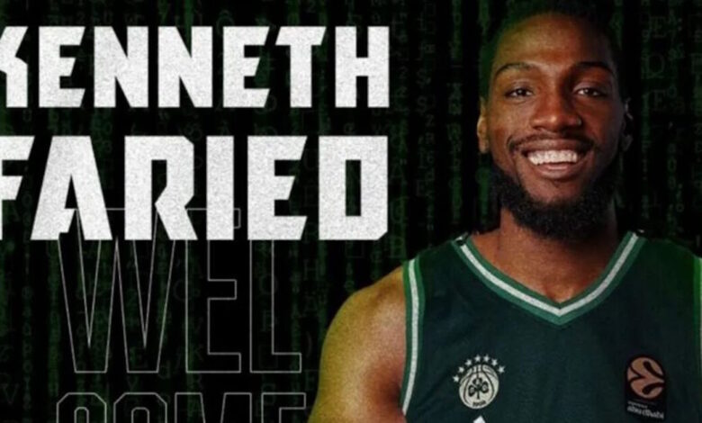 Ο-Παναθηναϊκός-ανακοίνωσε-τον-Κένεθ-Φαρίντ-με-συμβόλαιο-δύο-μηνών
