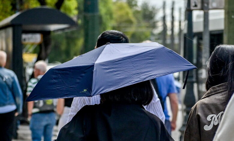 Καιρός-σήμερα:-Κακοκαιρία-με-ισχυρές-βροχές-σε-Μακεδονία,-Ιόνιο,-Ήπειρο-και-Πελοπόννησο-–-Καταιγίδες-και-σε-Αττική-και-Θεσσαλονίκη