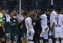 Παναθηναϊκός-–-ΠΑΟΚ:-Σύρραξη-παικτών-στις-καθυστερήσεις-του-ντέρμπι-της-super-league