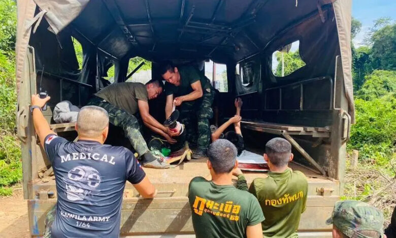 Η-Ταϊλάνδη-αναστέλλει-τη-συμφωνία-με-την-Καμπότζη-μετά-τον-τραυματισμό-στρατιωτών