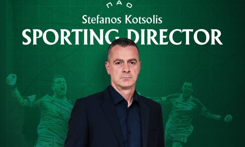 Επέστρεψε-στον-Παναθηναϊκό-ο-Στέφανος-Κοτσόλης-–-Ανέλαβε-τη-θέση-του-αθλητικού-διευθυντή