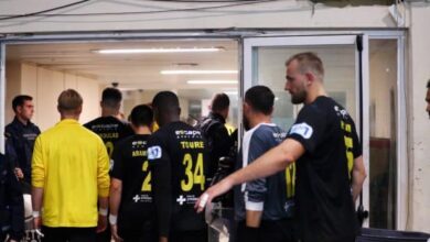 Χάντμπολ:-Προσωρινή-διακοπή-στο-ΑΕΚ-–-Ολυμπιακός-λόγω-υβριστικών-συνθημάτων-–-ΒΙΝΤΕΟ