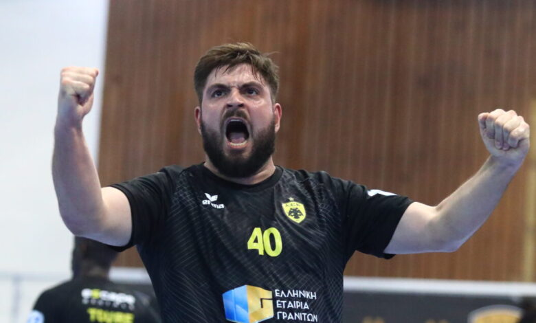 ΑΕΚ-–-Ολυμπιακός-28-27:-Κιτρινόμαυρο-το-ντέρμπι-κορυφής-της-handball-premier