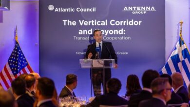 Δείπνο-προς-τιμήν-των-Υπουργών-των-ΗΠΑ,-doug-burgum-καιchris-wright,-από-τον-Πρόεδρο-του-Ομίλου-antenna,-Θοδωρή-Κυριακού