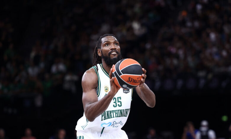 Κένεθ-Φαρίντ:-Το-ασύλληπτο-ντεμπούτο-του-Αμερικανού-σέντερ-με-τη-φανέλα-του-Παναθηναϊκού