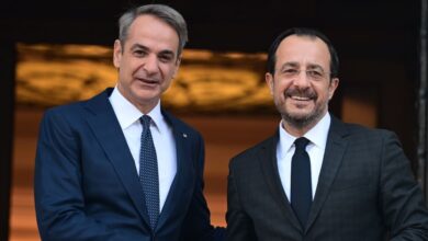 Κυριάκος-Μητσοτάκης-–-Νίκος-Χριστοδουλίδης:-Σε-εξέλιξη-η-συνάντηση-στο-Μαξίμου