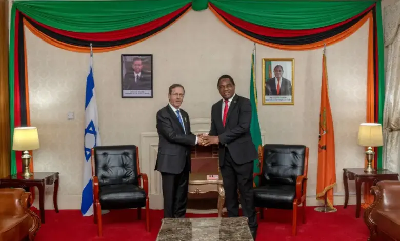 Τον-Ισραηλινό-πρόεδρο-υποδέχθηκαν-Ζάμπια-και-ΛΔ-Κονγκό