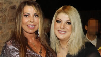 Η-Άντζελα-Δημητρίου-ευχήθηκε-στην-Όλγα-Κιουρτσάκη-με-τον-πιο-γλυκό-τρόπο-–-Το-φωτογραφικό-άλμπουμ-της-ζωής-τους