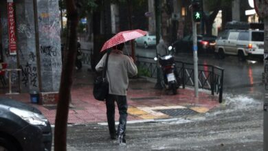 Καιρός:-Επίμονες-και-ισχυρές-καταιγίδες-στη-δυτική-Ελλάδα-–-Νέο-έκτακτο-δελτίο-από-την-ΕΜΥ