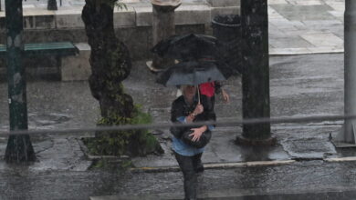 Καιρός-σήμερα:-Συνεχίζουν-οι-ισχυρές-καταιγίδες-στα-δυτικά-–-Τοπικές-βροχές-σε-πολλές-περιοχές-της-χώρας