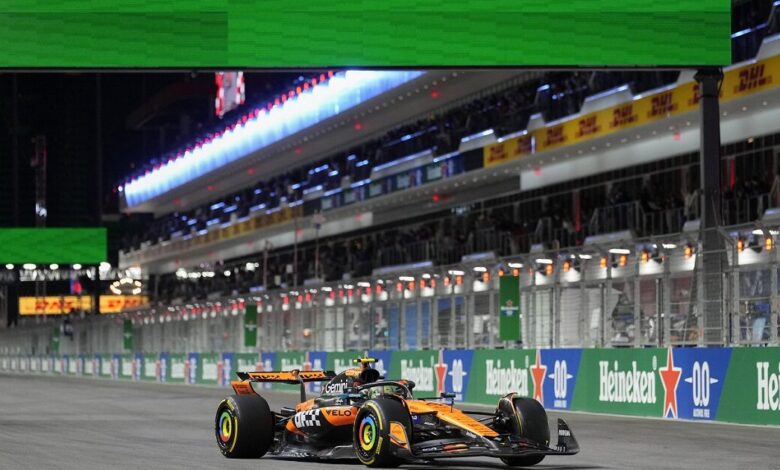 formula-1:-Ο-lando-norris-με-mclaren-ταχύτερος-στα-ελεύθερα-δοκιμαστικά-στο-Λας-Βέγκας