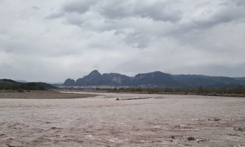 Πλημμύρες-στον-Δήμο-Μετεώρων:-Αποκομμένα-χωριά-και-διακοπές-κυκλοφορίας