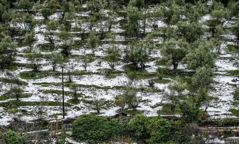 Καιρός-σήμερα:-Πρώτες-χιονοπτώσεις-στα-ορεινά-της-Ηπείρου-και-της-δυτικής-Μακεδονίας-–-Τοπικές-βροχές-και-πτώση-θερμοκρασίας