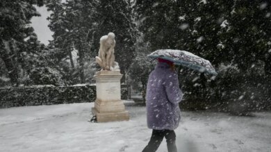 Καιρός:-Βροχές-και-πτώση-της-θερμοκρασίας-τις-επόμενες-ημέρες-–-Έρχεται-3ήμερη-κακοκαιρία-με-καταιγίδες-και-χιόνια