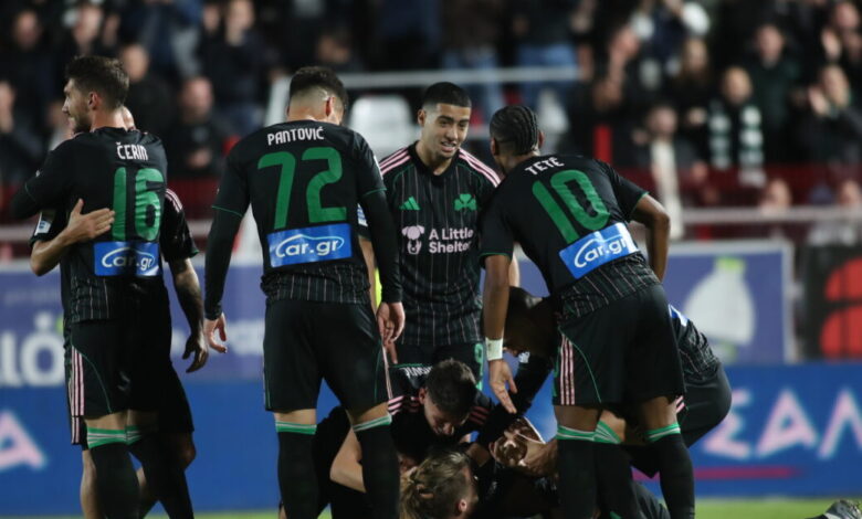 Πανσερραϊκός-–-Παναθηναϊκός-0-3:-Διπλό-με-«τριάρα»-και-«μαγικό»-γκολ-του-Γεντβάι-για-τους-«πράσινους»-στη-super-league