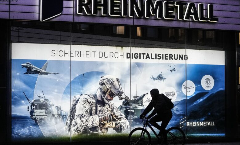 «Βουτιά»-της-μετοχής-της-rheinmetall-μετά-το-σχέδιο-Τραμπ-για-την-Ουκρανία