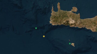 Σεισμός-3,8-Ρίχτερ-στα-Χανιά-–-Ανοιχτά-της-Παλαιοχώρας-το-επίκεντρο